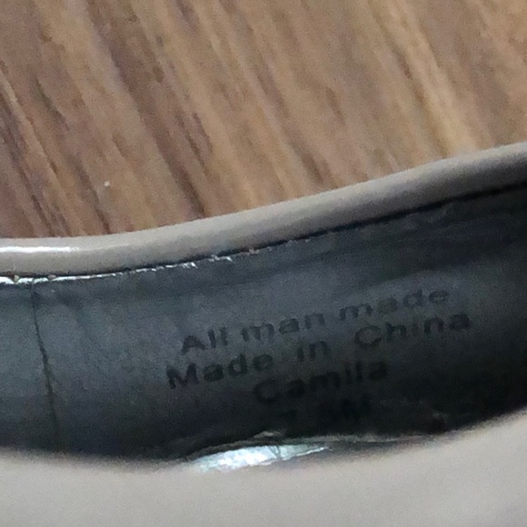 Alfani  patent leather shoes size 7.5 - Picture 6 of 10